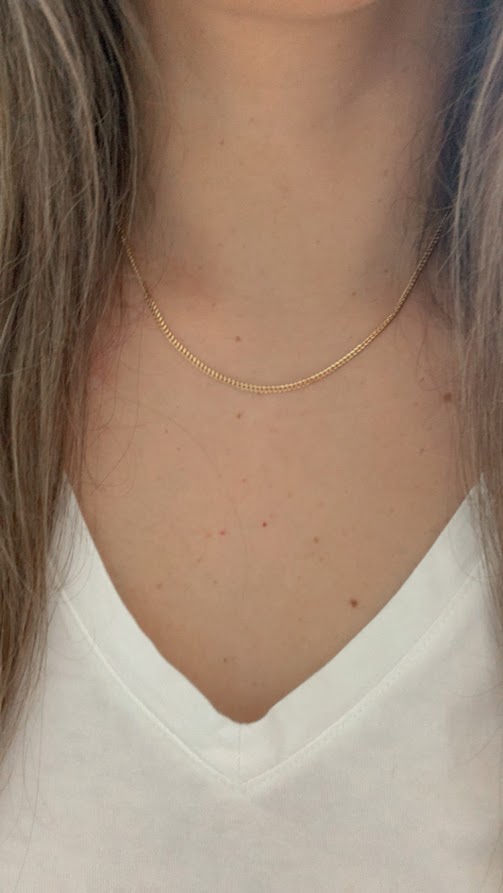 2.2MM 14K Gold SOLID Miami Cuban Link Chain | 14K Gold Curb Link Chain | Layering Gold Chain | SOLID GOLD