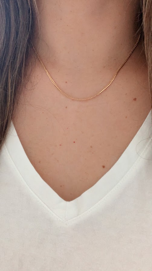 2.2MM 14K Gold SOLID Miami Cuban Link Chain | 14K Gold Curb Link Chain | Layering Gold Chain | SOLID GOLD