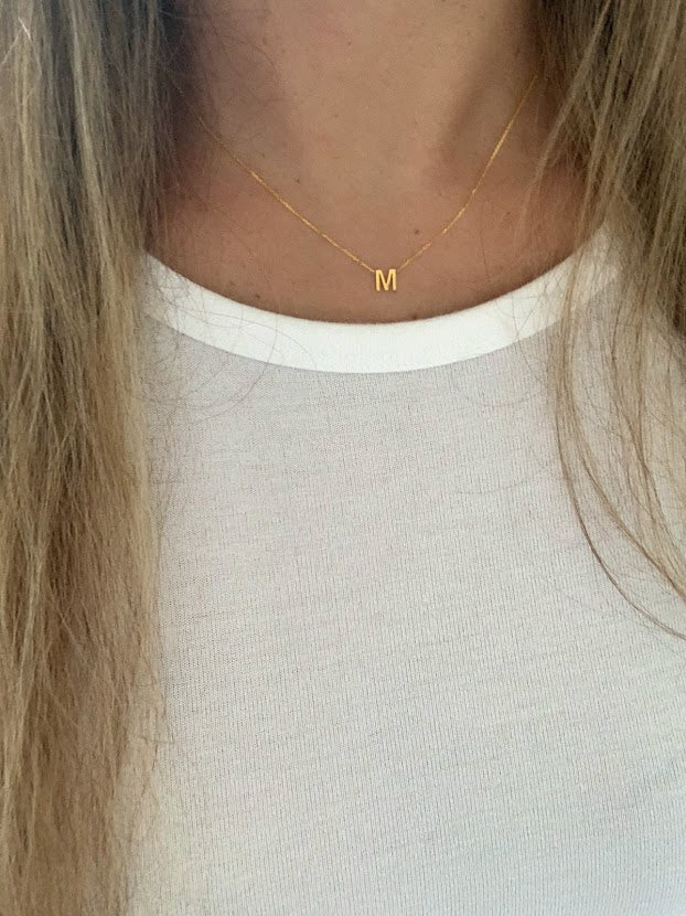 14K Gold Personalized Name Necklace