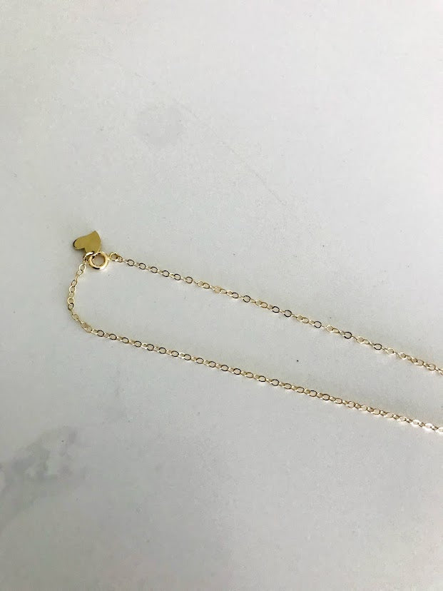 14K Gold Evil Eye Necklace with Dark Blue, Baby Blue, Yellow and Clear Zirconia