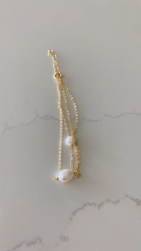 Pearl Bracelet in Sterling Silver