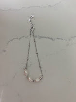 Triple Pearl Bracelet in Sterling Silver