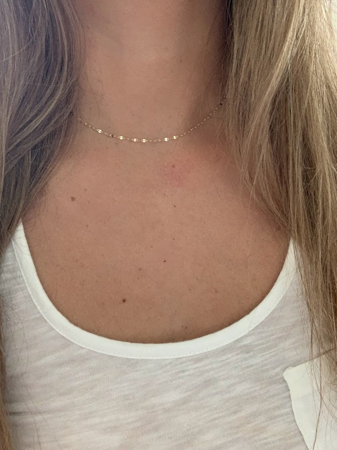 2MM 14K Yellow Gold Twisted Mirror Chain in Yellow Gold | Genuine Gold