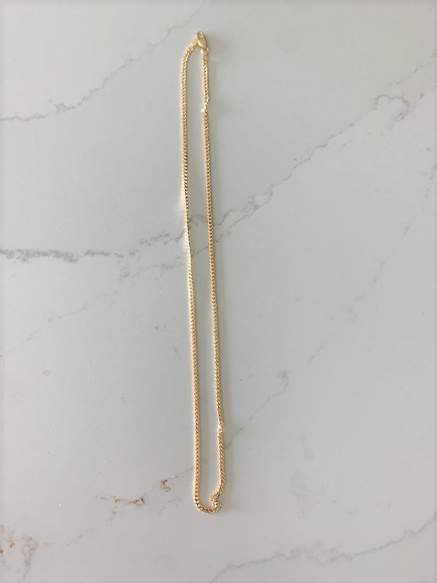 2.2MM 14K Gold SOLID Miami Cuban Link Chain | 14K Gold Curb Link Chain | Layering Gold Chain | SOLID GOLD