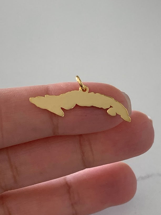 14K GOLD Map of Cuba | 14K GOLD Mapa de Cuba | Isla de Cuba Map
