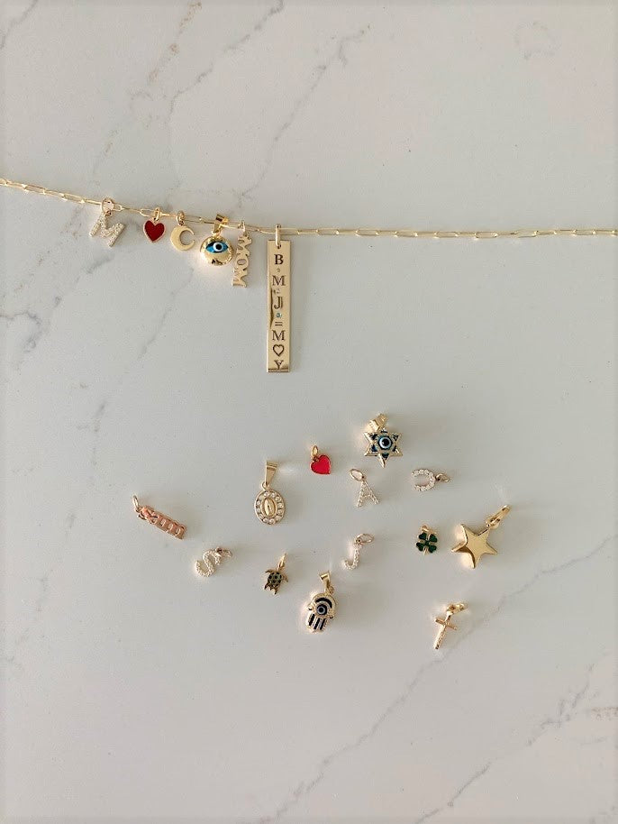 14K Solid Gold Our Lady of Guadalupe Pendant, Horseshoe Dainty Pendant, Dainty Moon Pendant