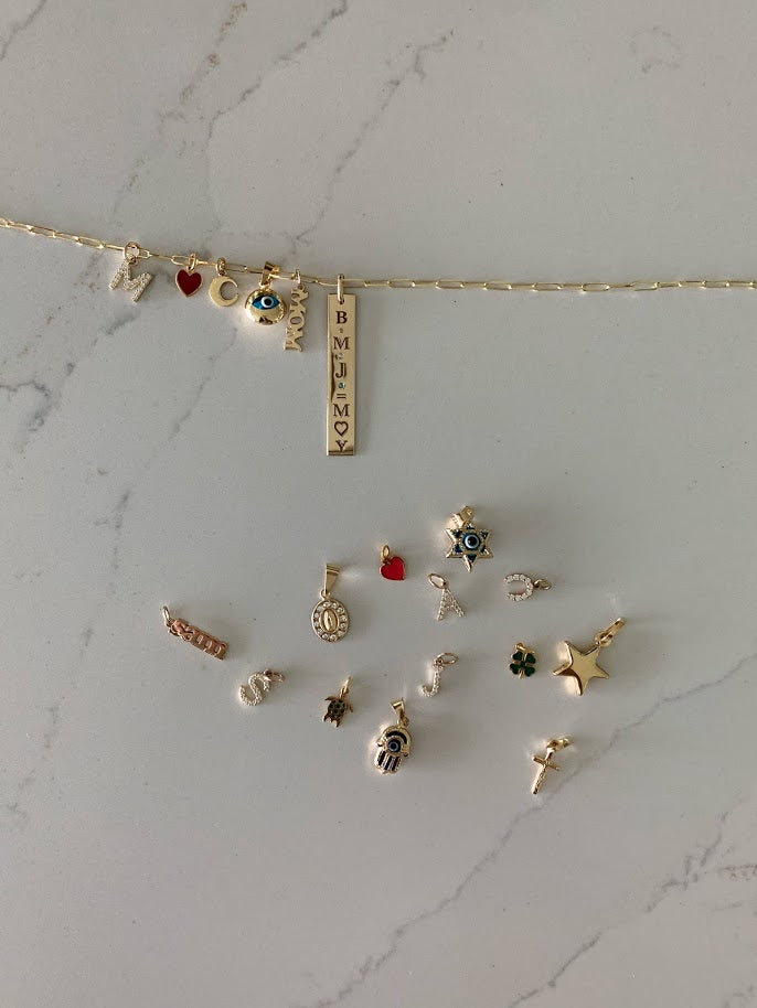 14K Solid Gold Our Lady of Guadalupe Pendant, Horseshoe Dainty Pendant, Dainty Moon Pendant