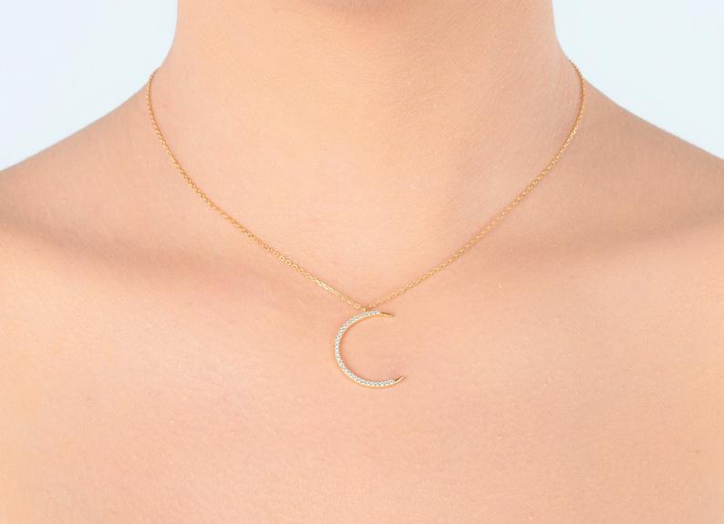 Crescent Moon Necklace