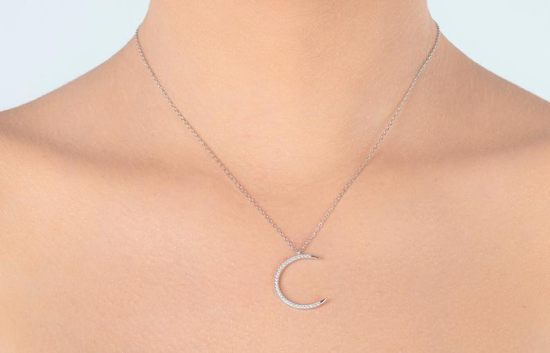 Crescent Moon Necklace