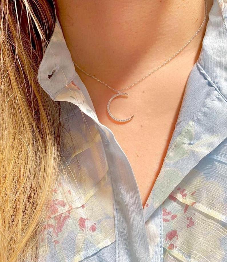 Crescent Moon Necklace