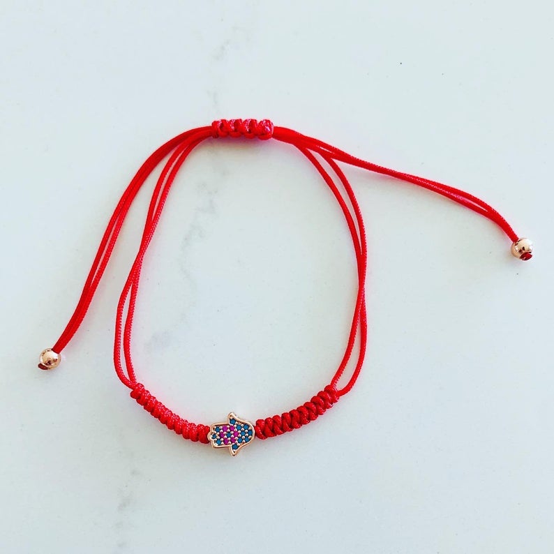 Hamsa Evil Eye Bracelet