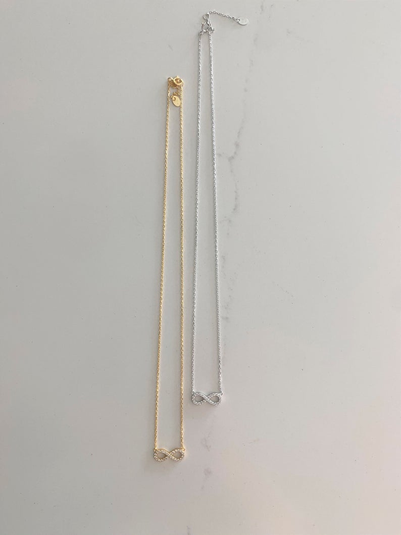 Dainty Infinity Necklace