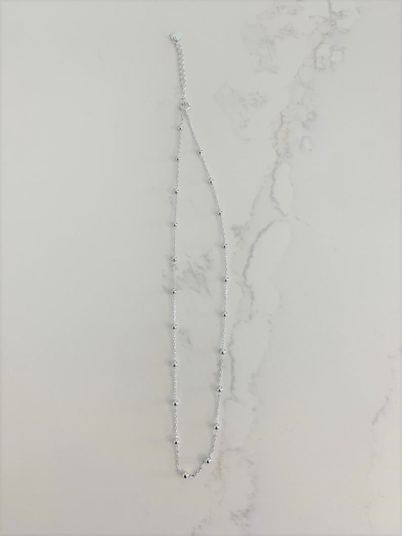 2MM Beaded Choker