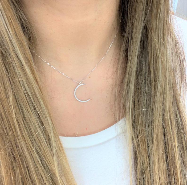 Crescent Moon Necklace