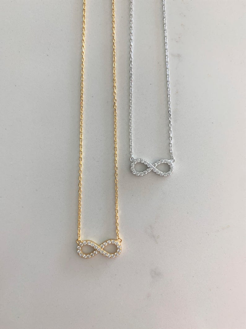 Dainty Infinity Necklace