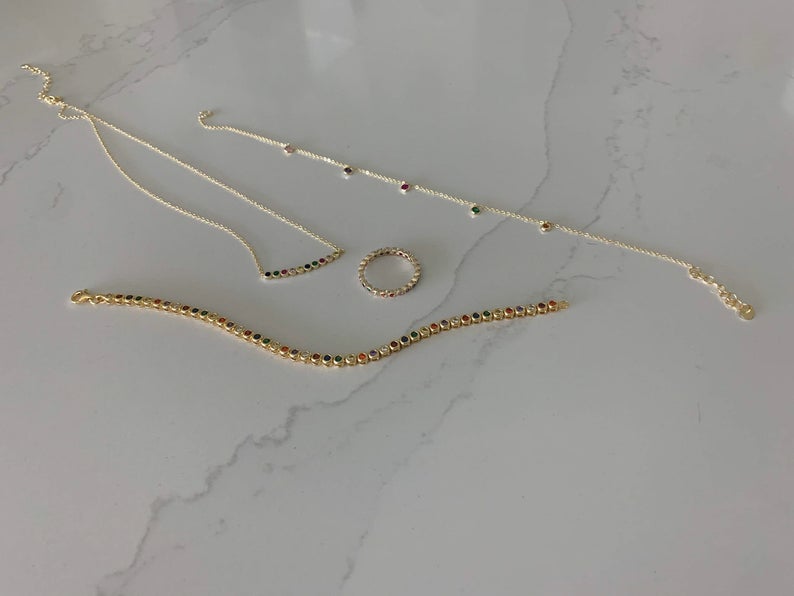 Rainbow Child Necklace