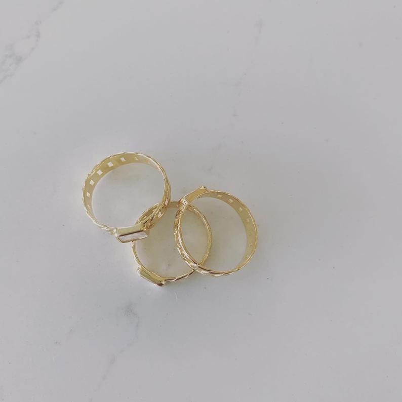 925 Sterling Silver Cuban Link Ring