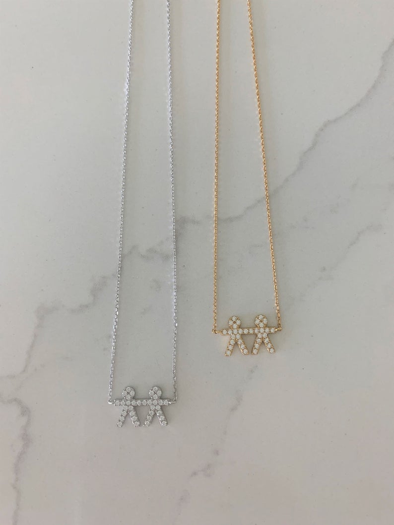 925 Sterling Silver Mom Necklace