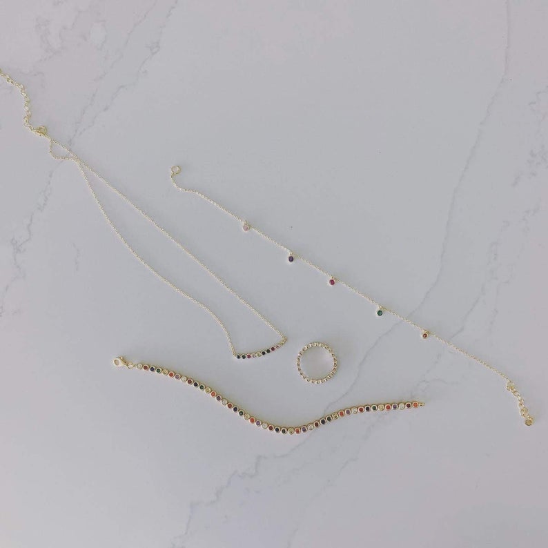 Rainbow Child Necklace