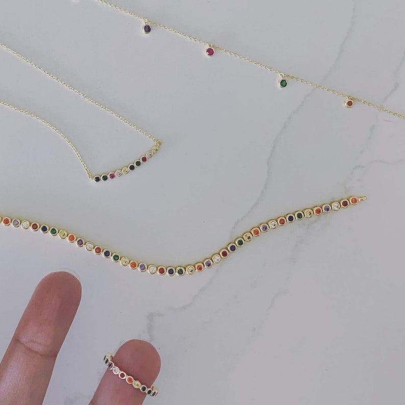 Rainbow Child Necklace