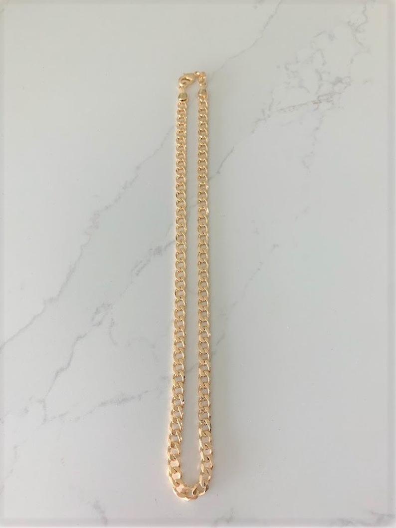 5MM Cuban Curb Link Necklace
