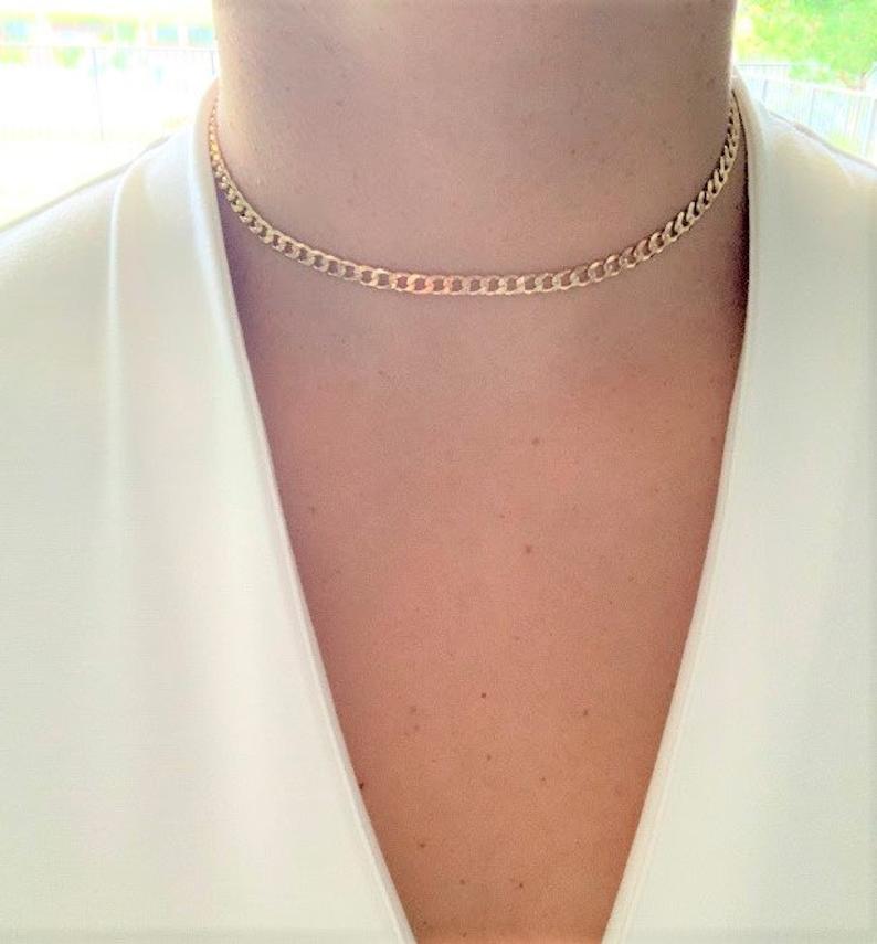 5MM Cuban Curb Link Necklace