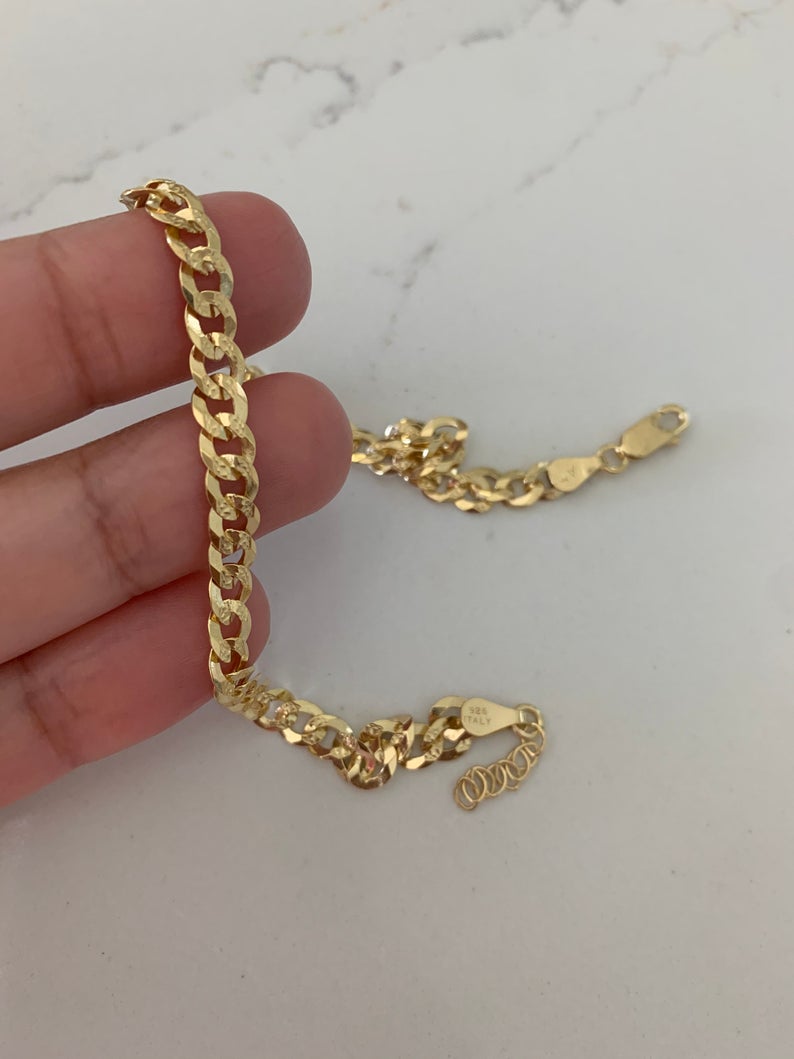 Reversible Curb Link Anklet