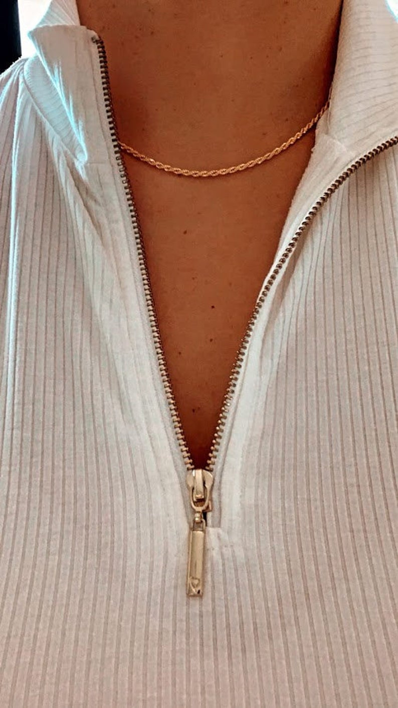 2MM Gold-Filled Rope Necklace