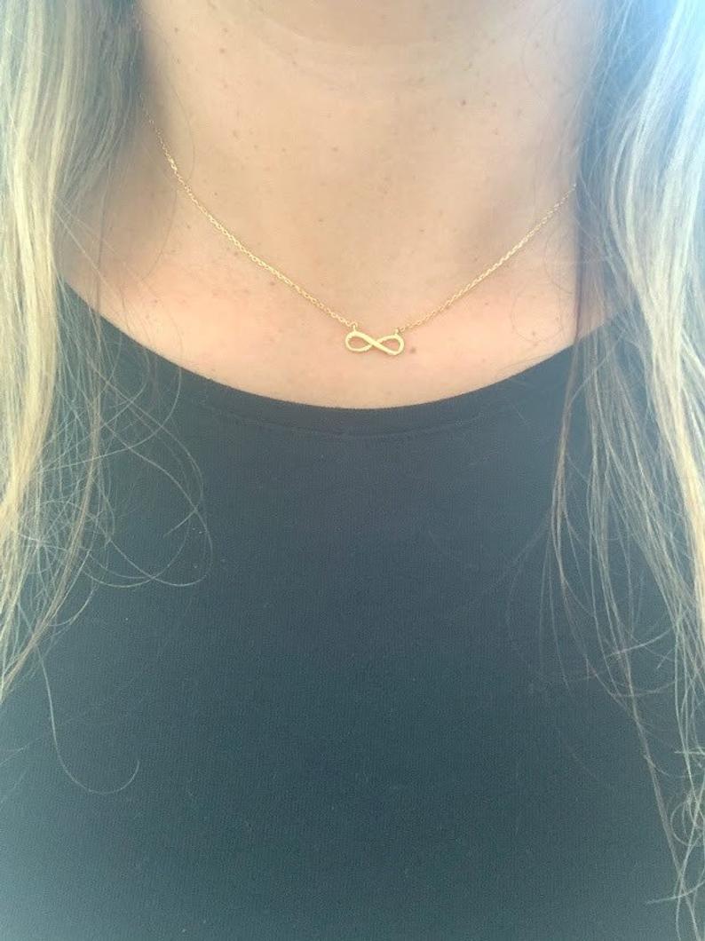 Infinity Sterling Silver Necklace