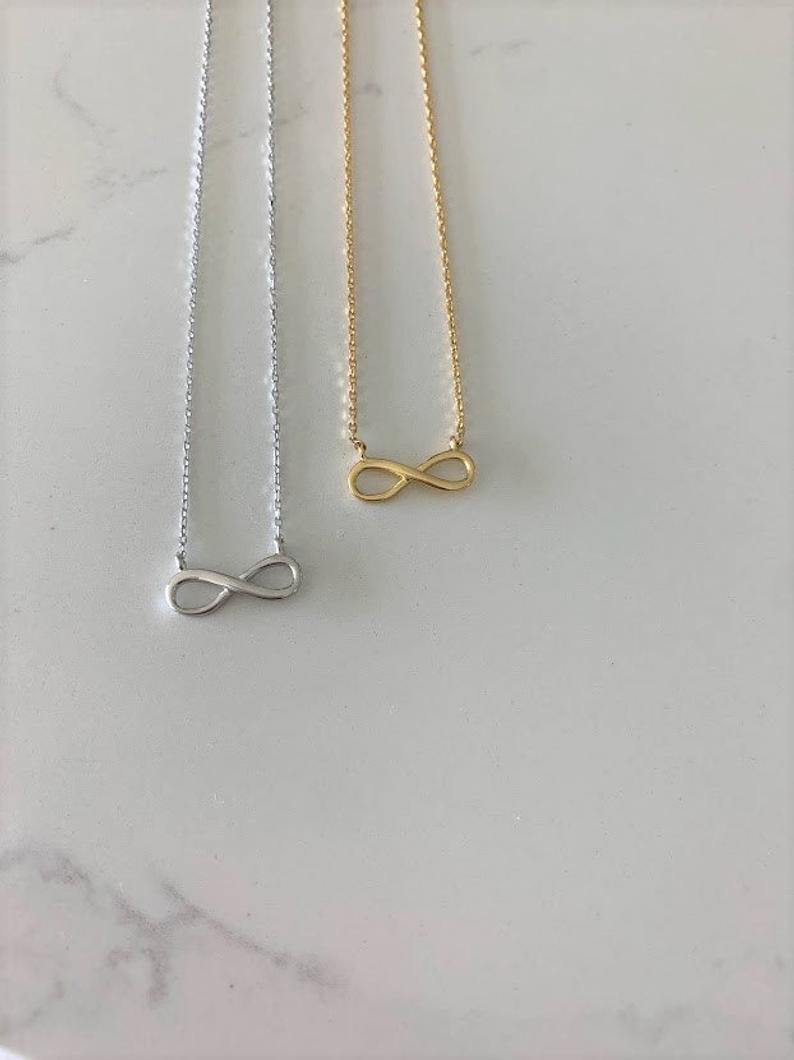 Infinity Sterling Silver Necklace
