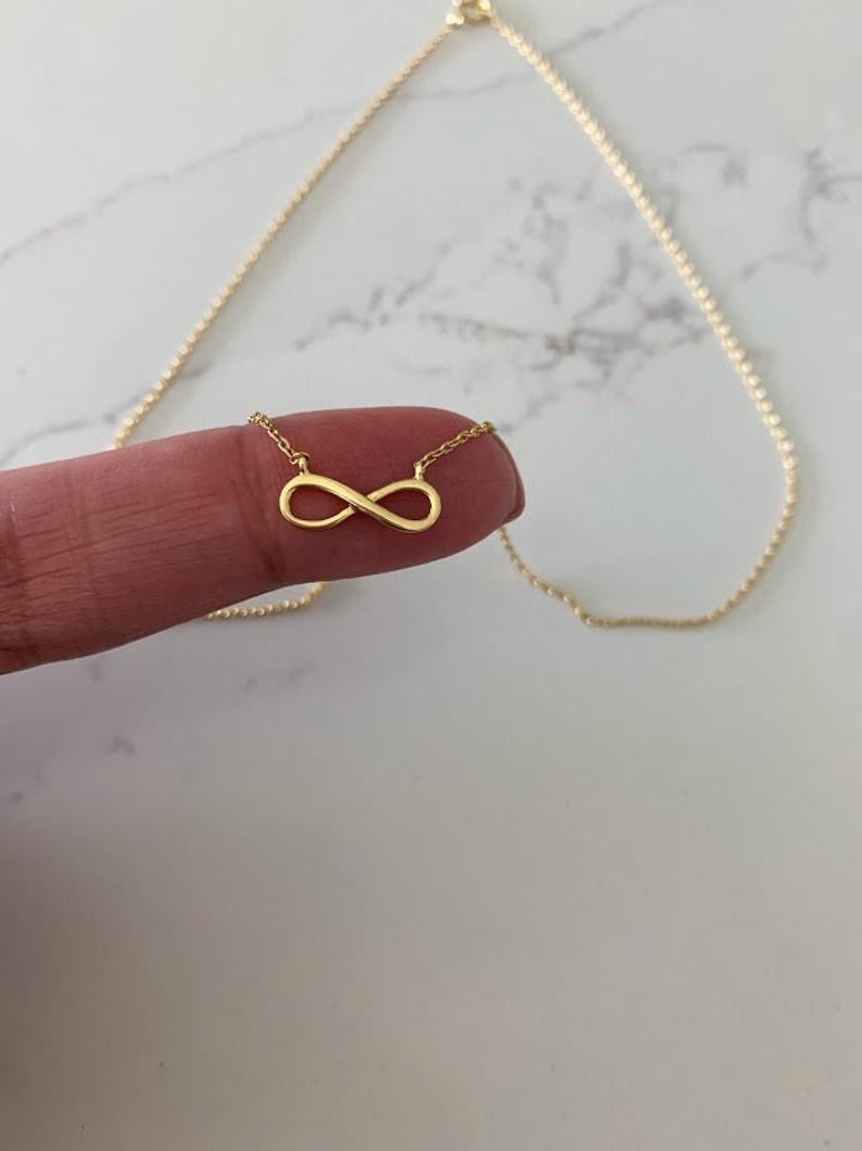 Infinity Sterling Silver Necklace