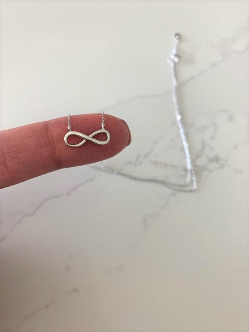 Infinity Sterling Silver Necklace