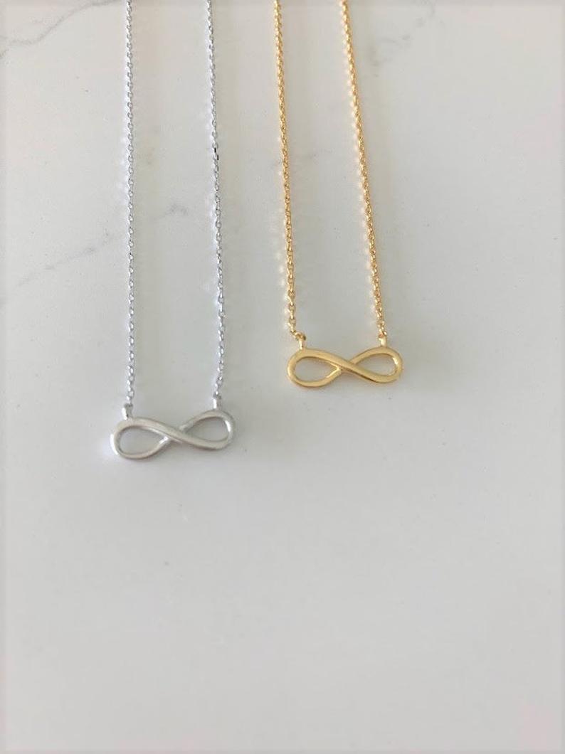 Infinity Sterling Silver Necklace