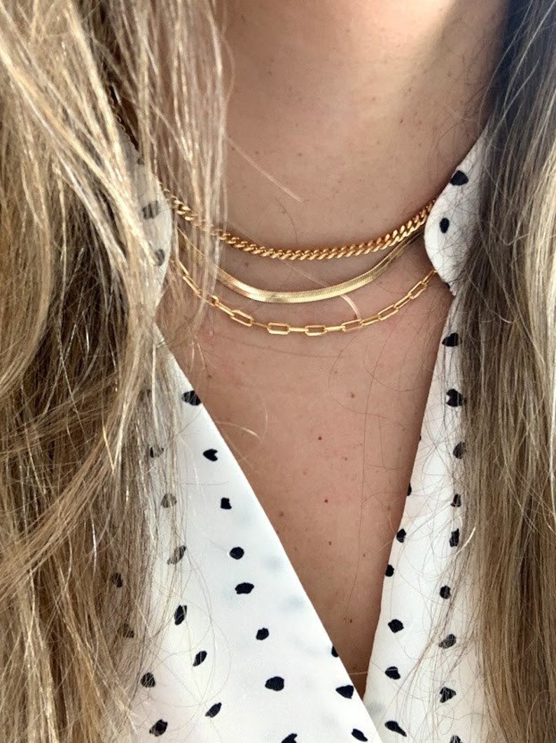 Fancy Gold Necklace Set