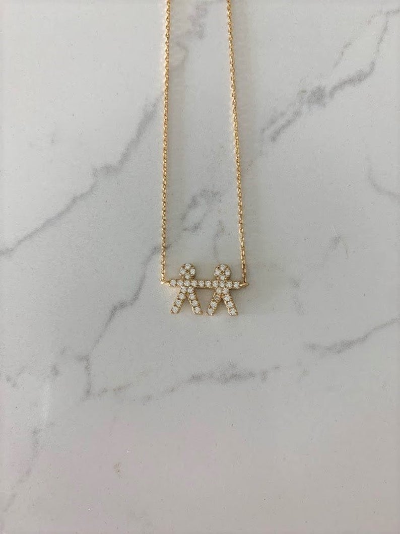 925 Sterling Silver Mom Necklace