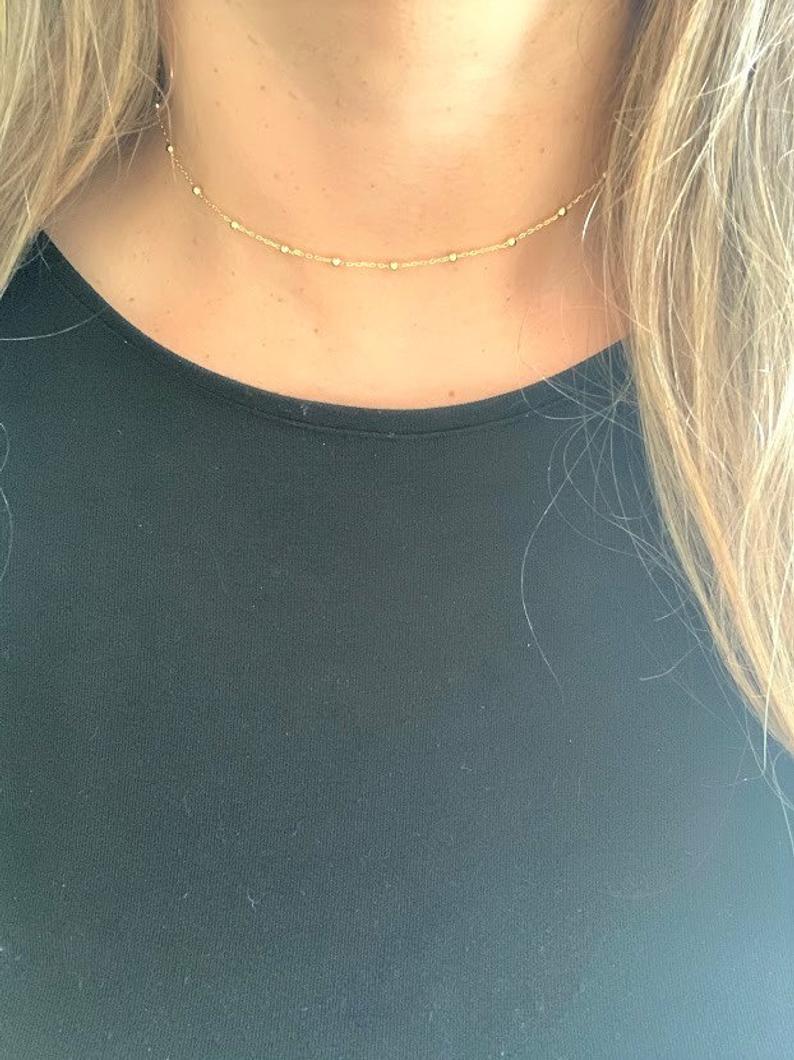 2MM Beaded Choker