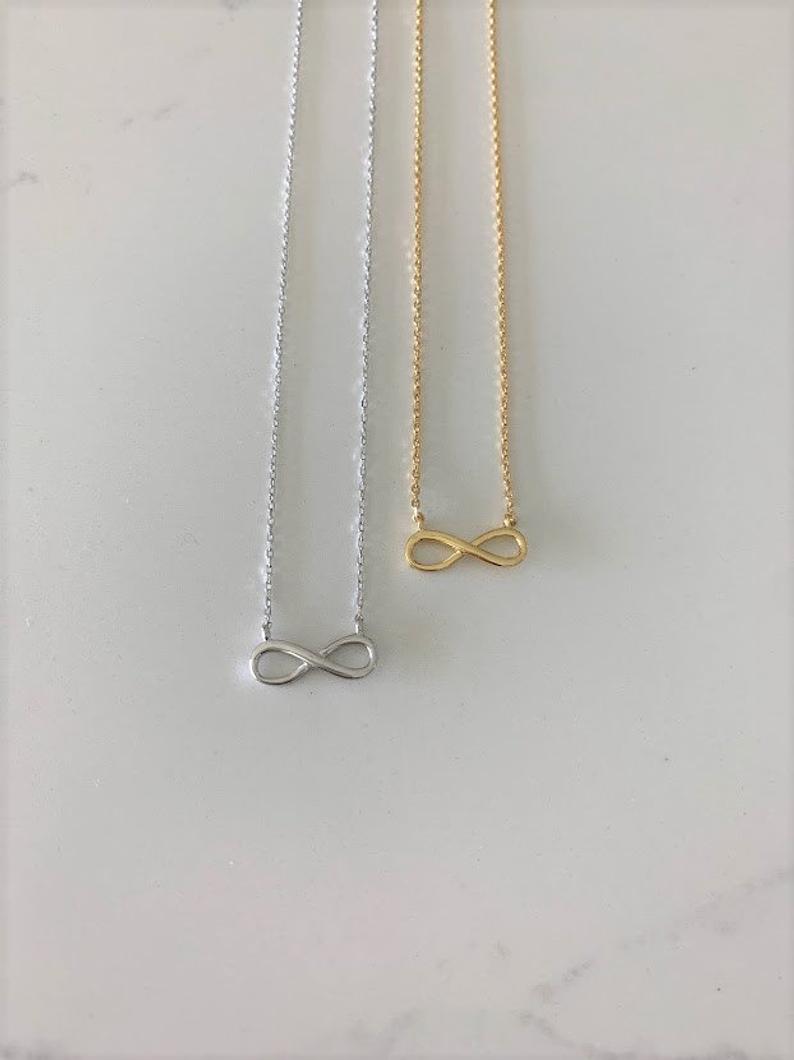 Infinity Sterling Silver Necklace