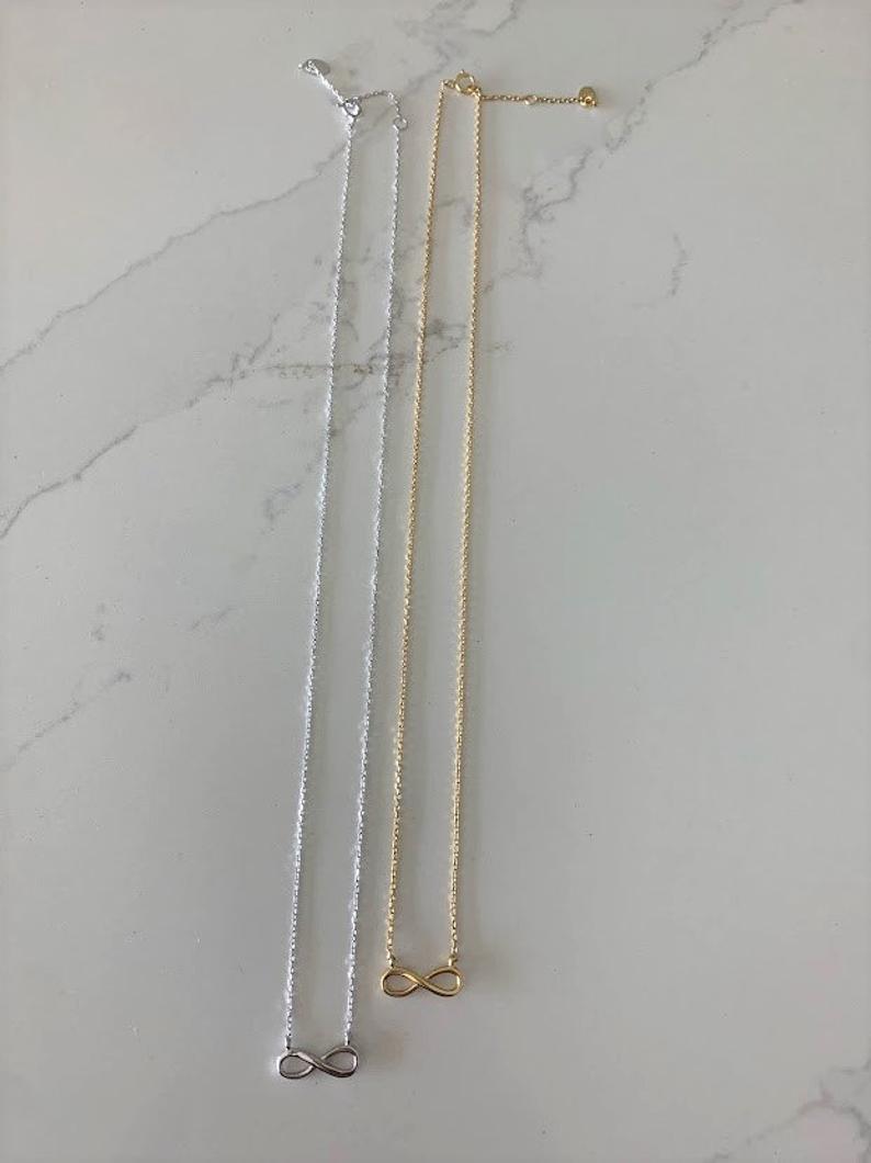 Infinity Sterling Silver Necklace