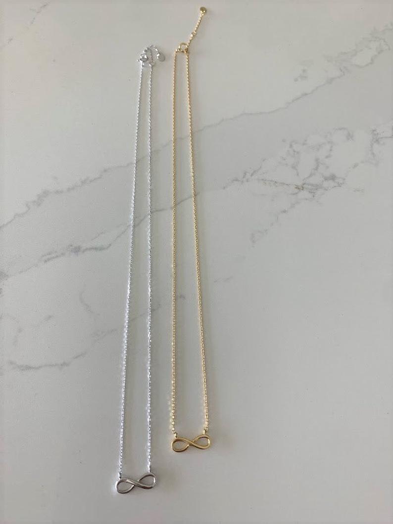 Infinity Sterling Silver Necklace