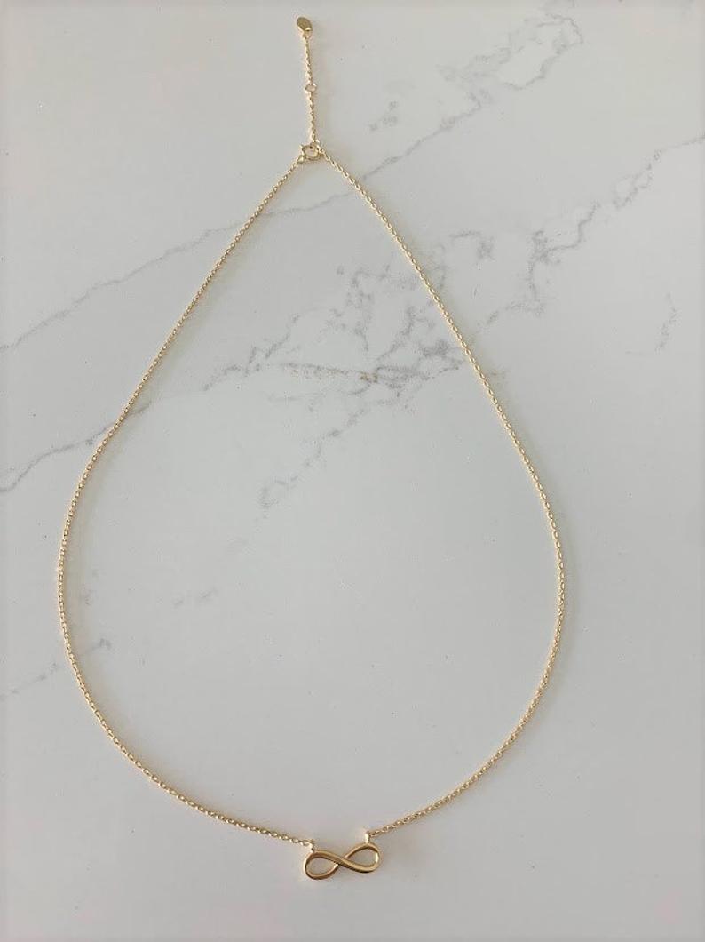 Infinity Sterling Silver Necklace