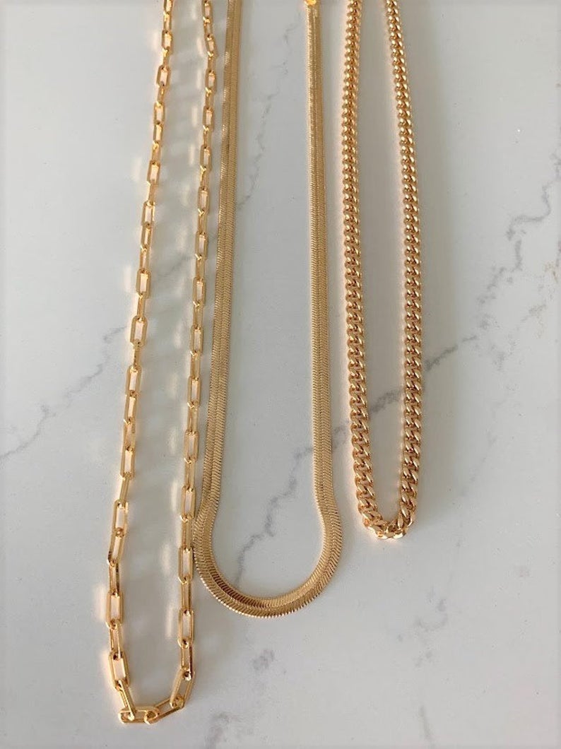 Fancy Gold Necklace Set