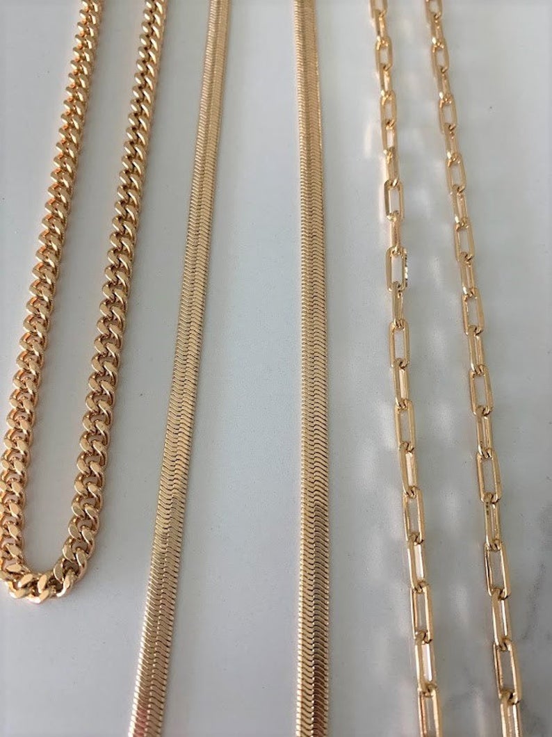 Fancy Gold Necklace Set