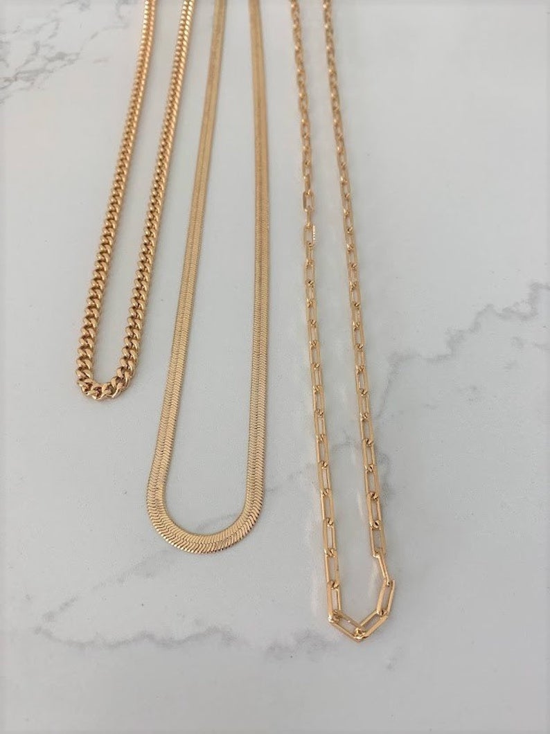 Fancy Gold Necklace Set