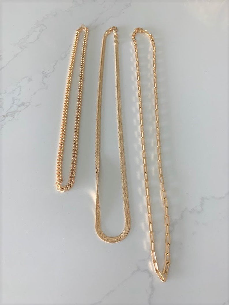 Fancy Gold Necklace Set