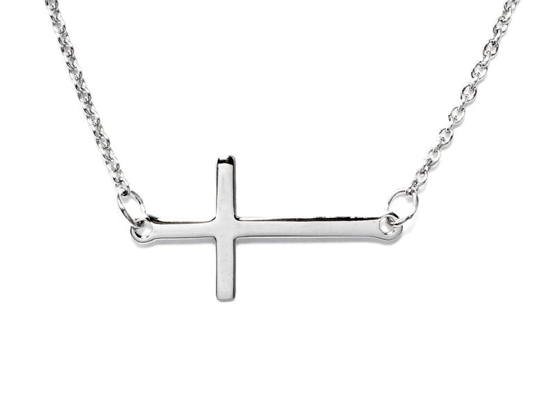 925 Sterling Silver Dainty Cross Necklace