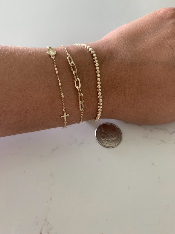 Bracelet with Birthstones for Mom - Talisa - Rose Gold Bracelets for Women