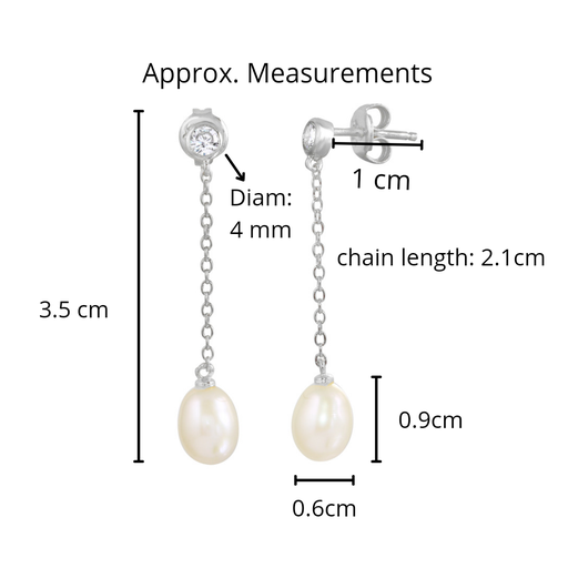 Long Pearl Bridal Earrings, Bridesmaid Gift, Pear Shaped Dangle Cream Pearl Earrings, Bridesmaids Earrings, Long Pearl Drop Earrings