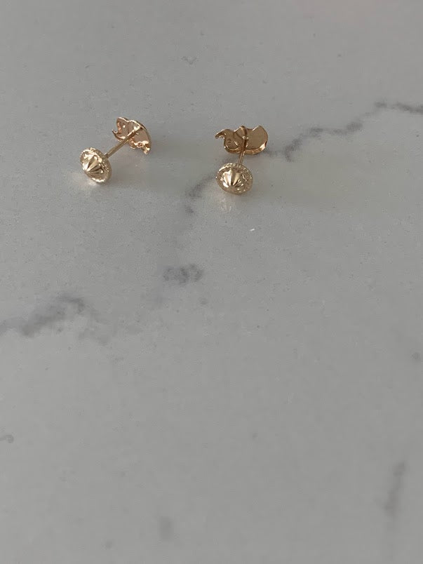 14K Pink Enamel Elephant Earrings, Dainty Earrings, Women Earrings, Kids Earrings, Solid Gold Elephant, Pink Elephants, Gold Earrings