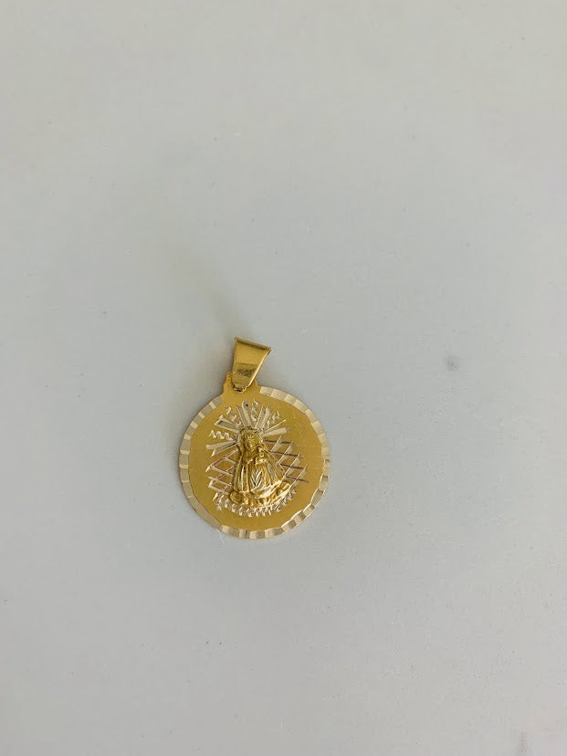 18k Gold Plated Blessed Catholic Virgin Mary Pendant Necklace Religion  Jewelry | eBay