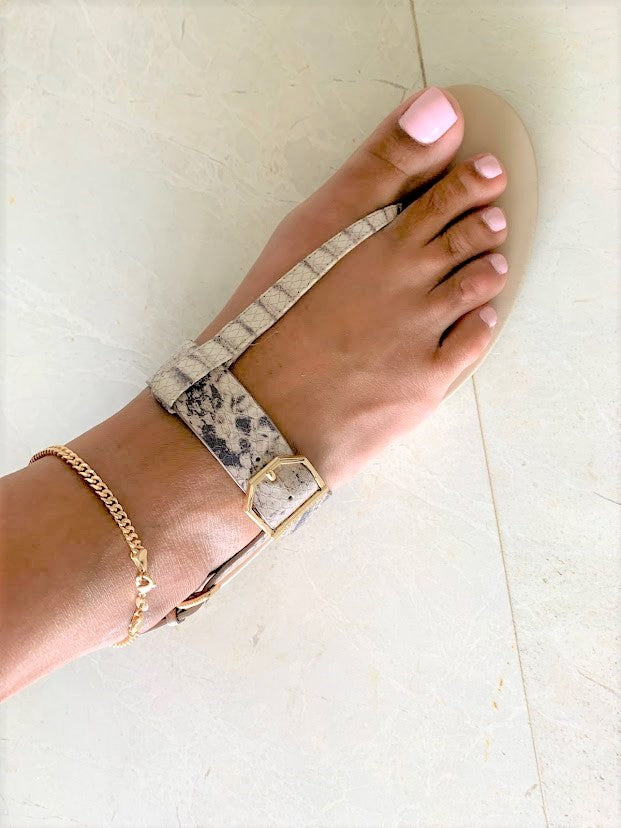 Cuban Curb Link Anklet